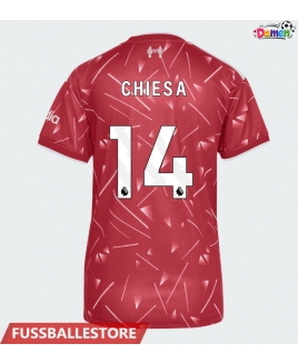Günstige Liverpool Federico Chiesa #14 Heimtrikot Damen 2026-27 Kurzarm